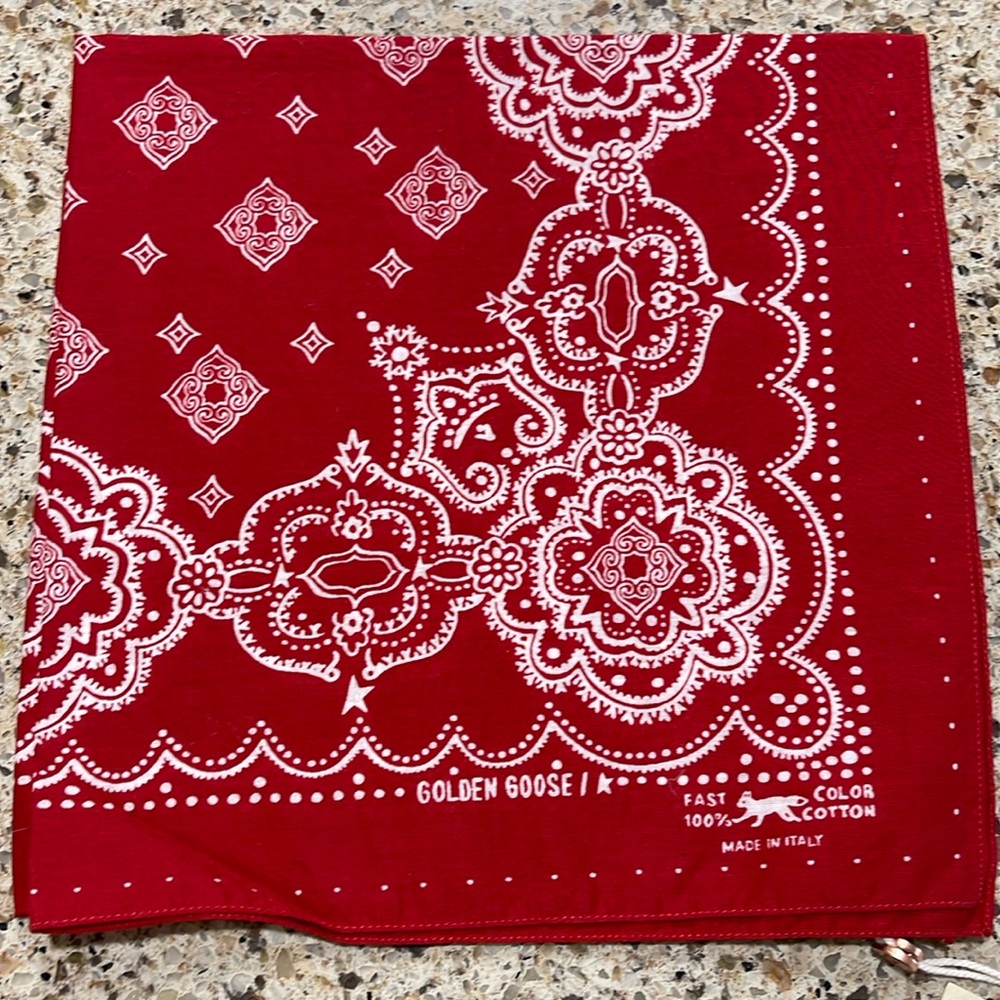 Golden goose bandana